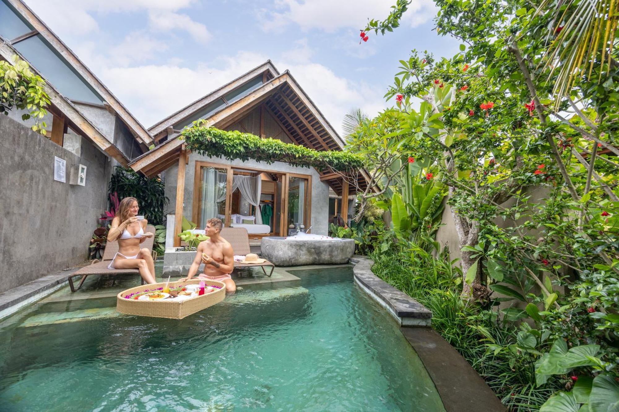 Wana Bucu Villas By Pramana Villas Ubud  Exterior photo